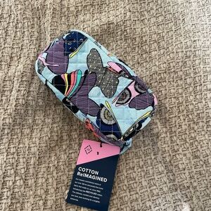 Vera Bradly Colorful Quilted Cosmetic Bag butterfly